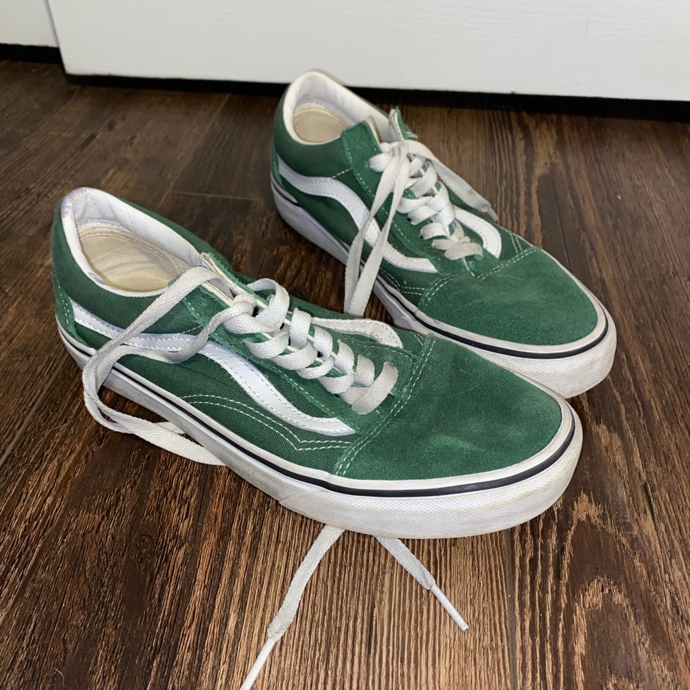 green vans great condition